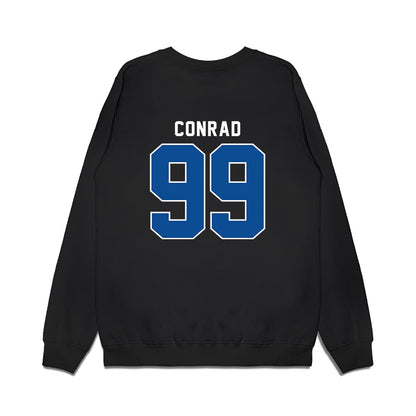 Indiana State - NCAA Football : Spencer Conrad - Vintage Shersey Premium Crewneck Sweatshirt-1