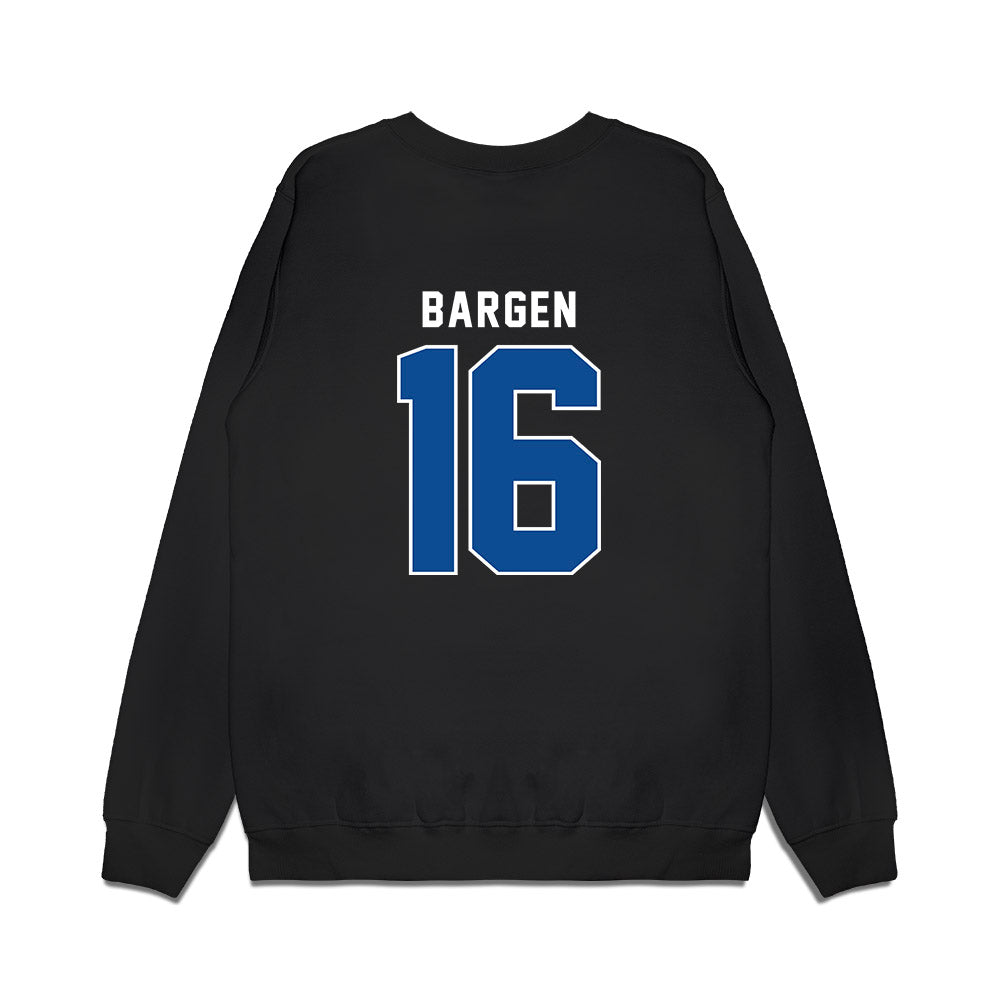 Indiana State - NCAA Football : John Bargen - Vintage Shersey Premium Crewneck Sweatshirt-1