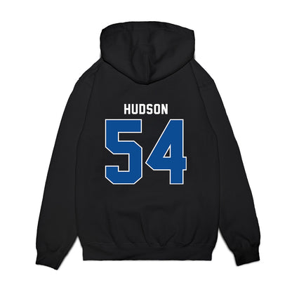 Indiana State - NCAA Football : Zeshaun Hudson - Vintage Shersey Premium Hooded Sweatshirt-1