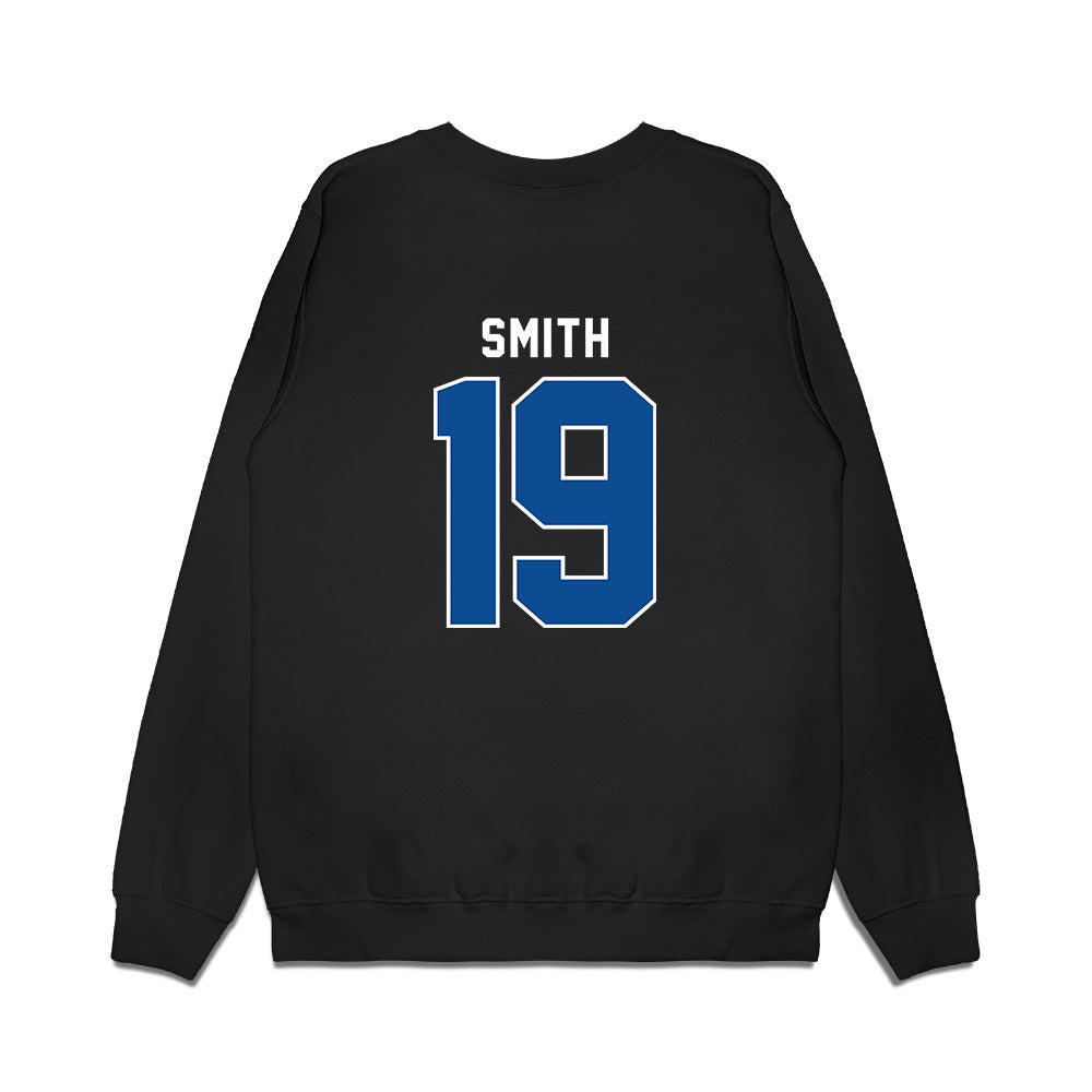 Indiana State - NCAA Football : Zakiese Smith - Vintage Shersey Premium Crewneck Sweatshirt-1
