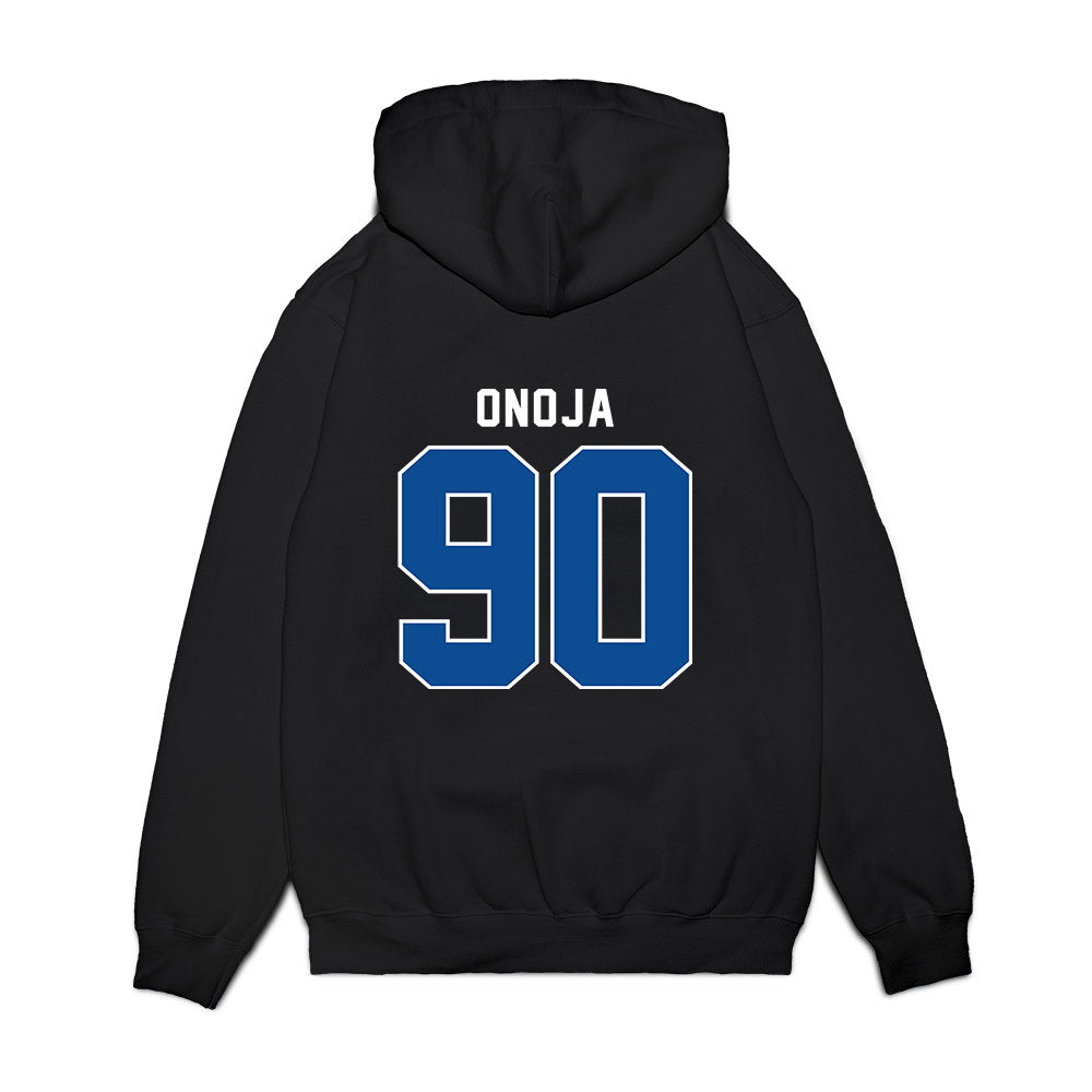 Indiana State - NCAA Football : Nathaniel Onoja - Vintage Shersey Premium Hooded Sweatshirt-1