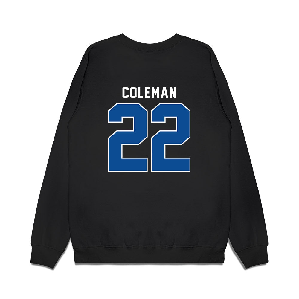 Indiana State - NCAA Football : Zachary Coleman - Vintage Shersey Premium Crewneck Sweatshirt-1