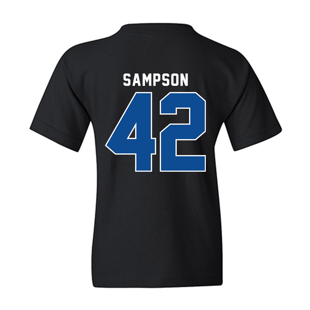 Indiana State - NCAA Football : Braxton Sampson - Vintage Shersey Youth T-Shirt-1