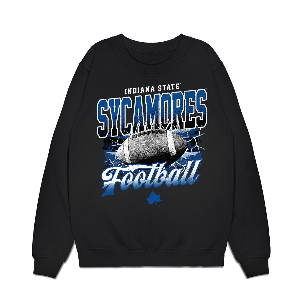 Indiana State - NCAA Football : Spencer Conrad - Vintage Shersey Premium Crewneck Sweatshirt-0