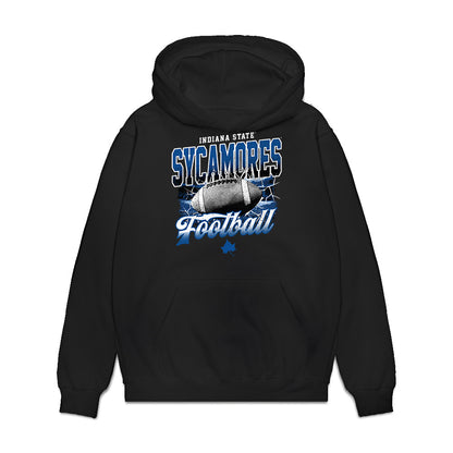 Indiana State - NCAA Football : Nathaniel Onoja - Vintage Shersey Premium Hooded Sweatshirt-0
