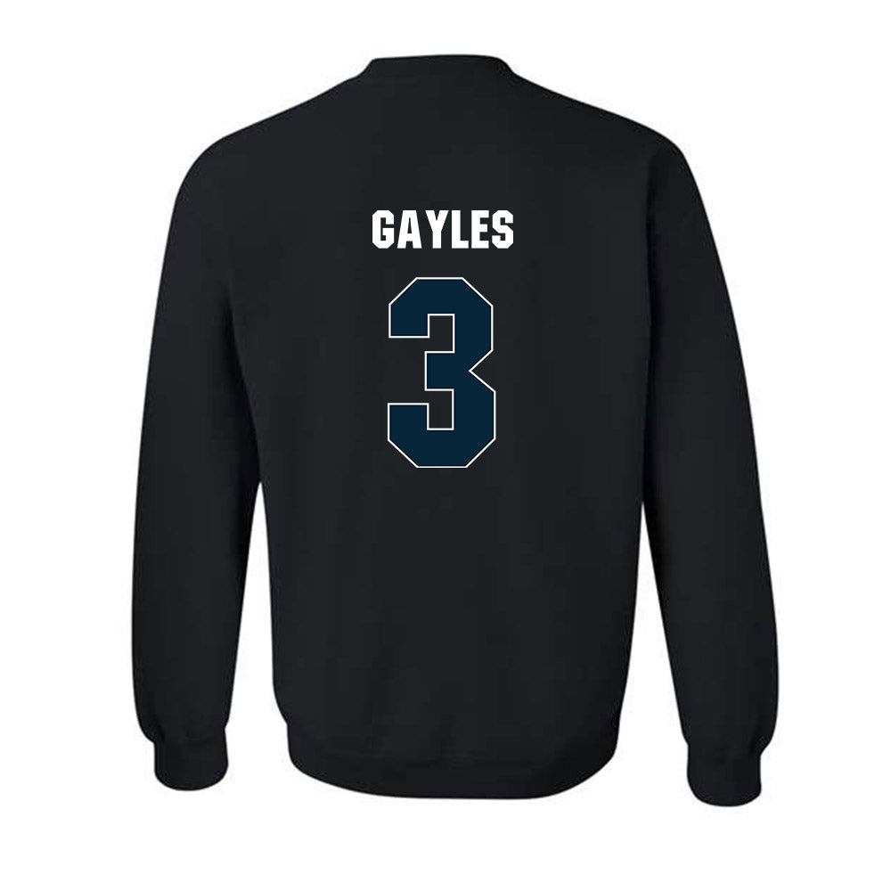 Utah State - NCAA Women's Basketball : Aaliyah Gayles - Vintage Sherseys Crewneck Sweatshirt-1