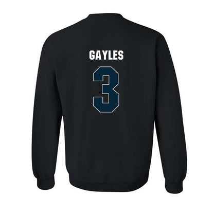 Utah State - NCAA Women's Basketball : Aaliyah Gayles - Vintage Sherseys Crewneck Sweatshirt-1