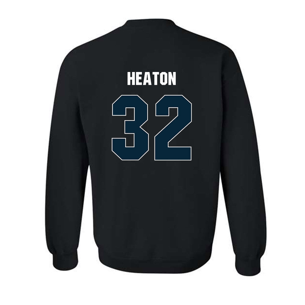 Utah State - NCAA Women's Basketball : Jamisyn Heaton - Vintage Sherseys Crewneck Sweatshirt-1