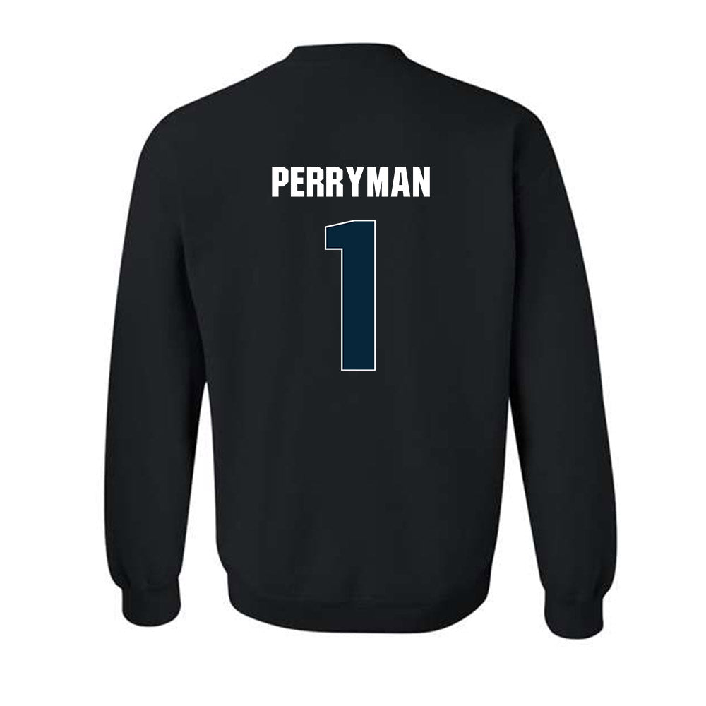 Utah State - NCAA Men's Basketball : Elijah Perryman - Vintage Sherseys Crewneck Sweatshirt-1