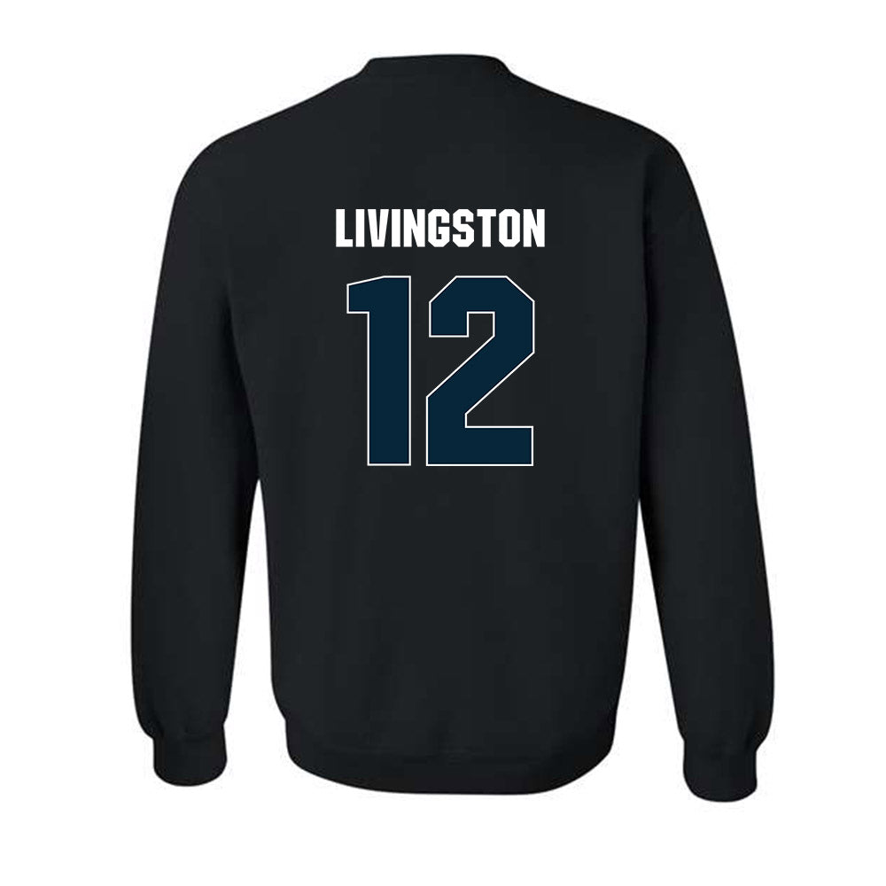 Utah State - NCAA Women's Basketball : Elise Livingston - Vintage Sherseys Crewneck Sweatshirt-1