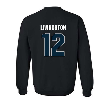 Utah State - NCAA Women's Basketball : Elise Livingston - Vintage Sherseys Crewneck Sweatshirt-1