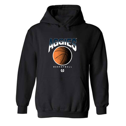 Utah State - NCAA Women's Basketball : Rachel Wilson - Vintage Sherseys Hooded Sweatshirt-0