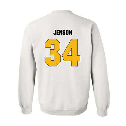 Idaho - NCAA Men's Basketball : Will Jenson - Vintage Sherseys Crewneck Sweatshirt-1
