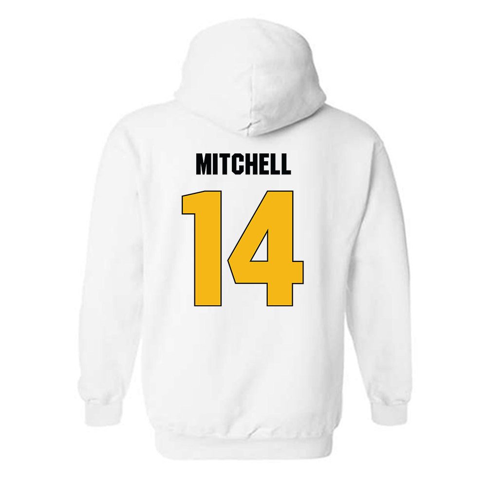 Idaho - NCAA Men's Basketball : Kolton Mitchell - Vintage Sherseys Hooded Sweatshirt-1
