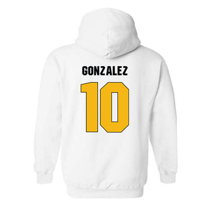 Idaho - NCAA Men's Basketball : Kristian Gonzalez - Vintage Sherseys Hooded Sweatshirt-1