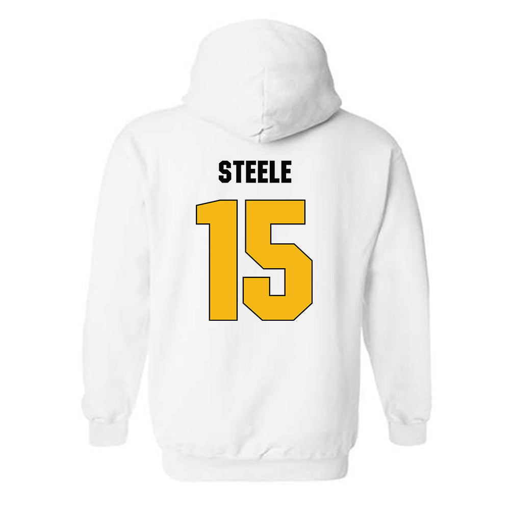 Idaho - NCAA Men's Basketball : Ewan Steele - Vintage Sherseys Hooded Sweatshirt-1