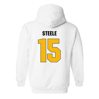 Idaho - NCAA Men's Basketball : Ewan Steele - Vintage Sherseys Hooded Sweatshirt-1