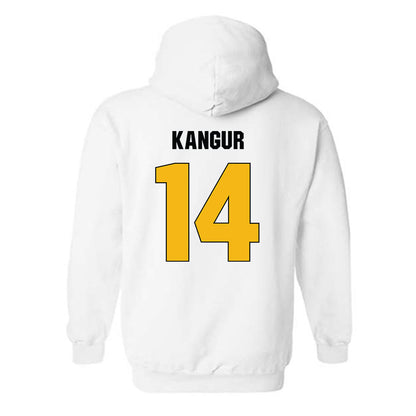 Idaho - NCAA Women's Basketball : Katlin Kangur - Vintage Sherseys Hooded Sweatshirt-1