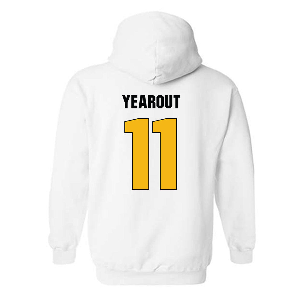 Idaho - NCAA Men's Basketball : Titus Yearout - Vintage Sherseys Hooded Sweatshirt-1