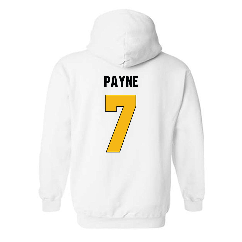 Idaho - NCAA Men's Basketball : Jack Payne - Vintage Sherseys Hooded Sweatshirt-1