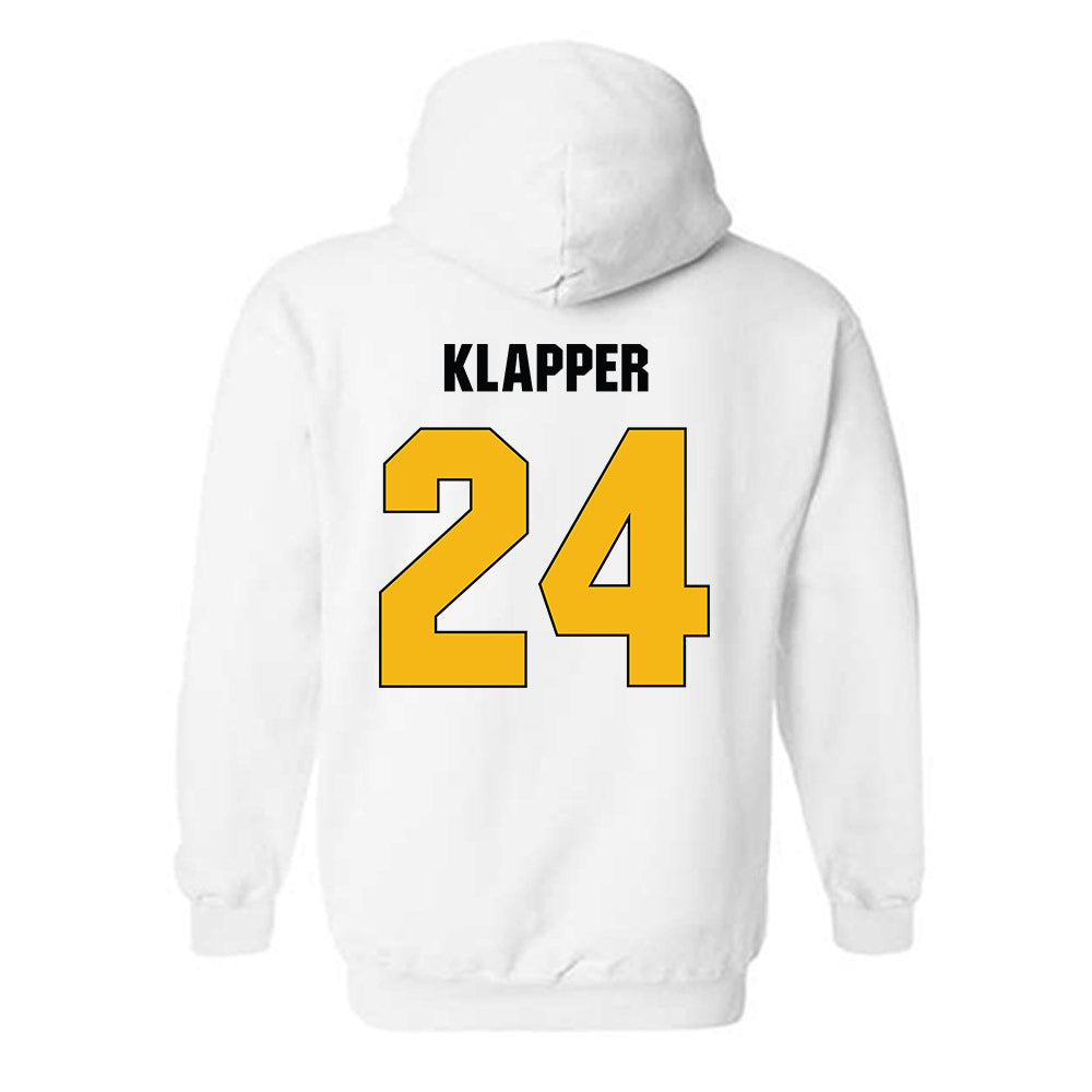 Idaho - NCAA Men's Basketball : Miles Klapper - Vintage Sherseys Hooded Sweatshirt-1