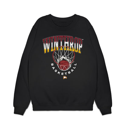 Winthrop - NCAA Men's Basketball : Pharrell Boyogueno - Vintage Shersey Premium Crewneck Sweatshirt-0