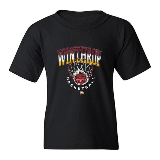 Winthrop - NCAA Men's Basketball : Tai Hamilton - Vintage Shersey Youth T-Shirt-0