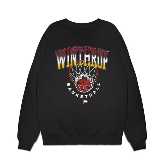 Winthrop - NCAA Women's Basketball : Mya Pierfax - Vintage Shersey Premium Crewneck Sweatshirt-0