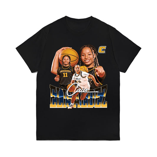 UTC - NCAA Women's Basketball : Caia Elisaldez - Collage Comfort Colors T-Shirt-0