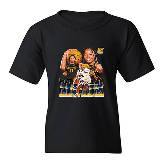 UTC - NCAA Women's Basketball : Caia Elisaldez - Collage Youth T-Shirt-0