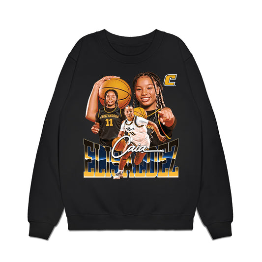 UTC - NCAA Women's Basketball : Caia Elisaldez - Collage Premium Crewneck Sweatshirt-0