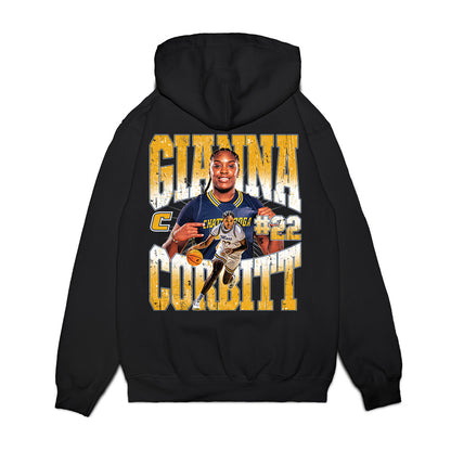 UTC - NCAA Women's Basketball : Gianna Corbitt - Collage Premium Hooded Sweatshirt-1