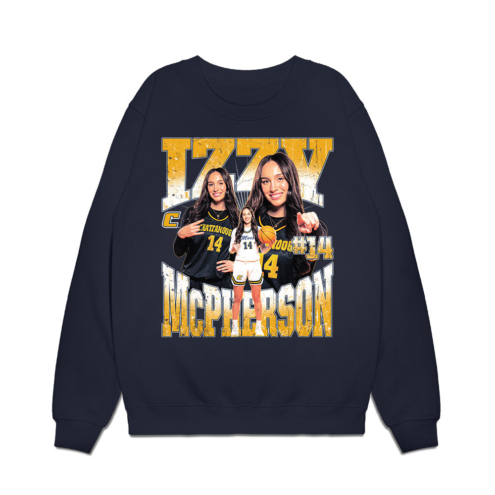 UTC - NCAA Women's Basketball : Izzy McPherson - Collage Premium Crewneck Sweatshirt-0