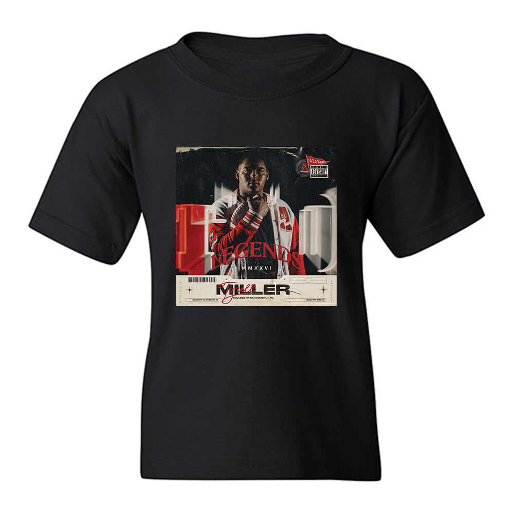 Alabama - NCAA Football : Tyrell Miller - Legends 2026 Youth T-Shirt-0