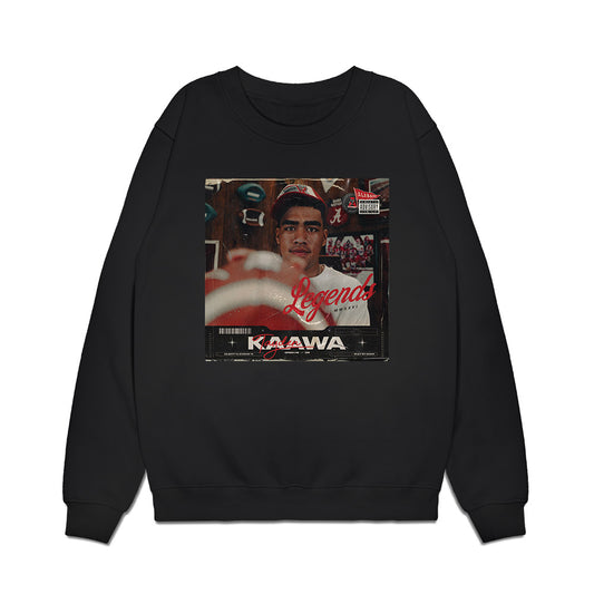 Alabama - NCAA Football : Tayden-Evan Kaawa - Legends 2026 Premium Crewneck Sweatshirt-0