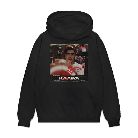 Alabama - NCAA Football : Tayden-Evan Kaawa - Legends 2026 Premium Hooded Sweatshirt-0