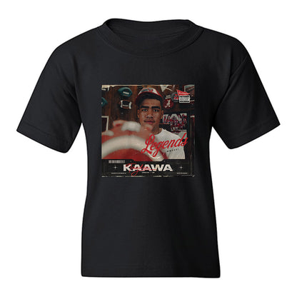 Alabama - NCAA Football : Tayden-Evan Kaawa - Legends 2026 Youth T-Shirt-0
