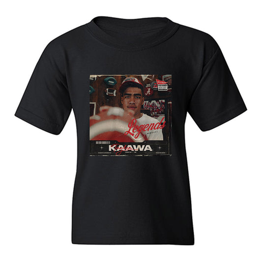 Alabama - NCAA Football : Tayden-Evan Kaawa - Legends 2026 Youth T-Shirt-0