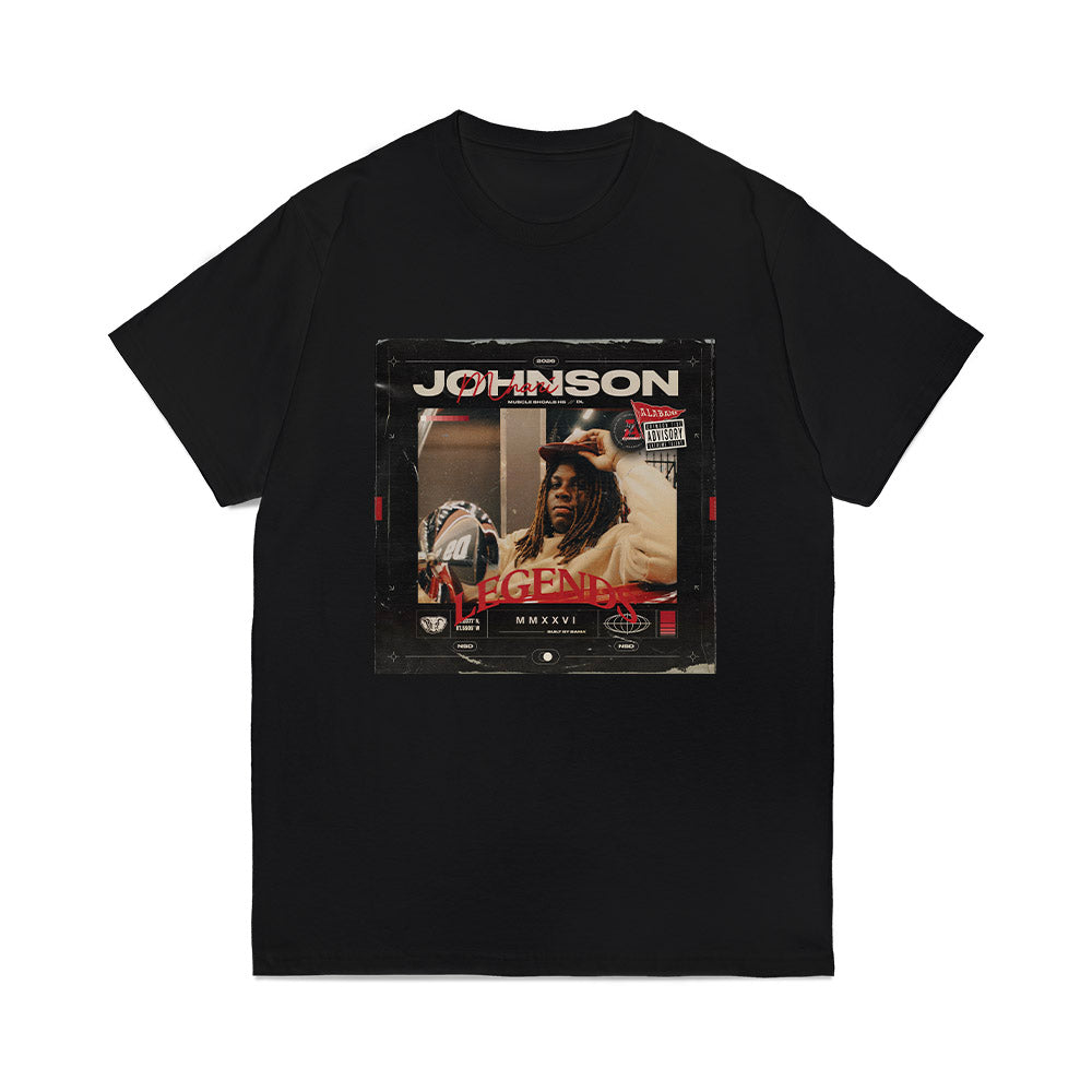 Alabama - NCAA Football : Mhari Johnson - Legends 2026 Comfort Colors T-Shirt-0