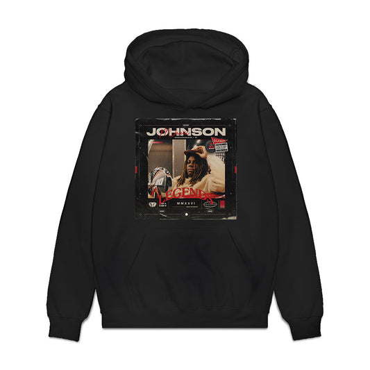 Alabama - NCAA Football : Mhari Johnson - Legends 2026 Premium Hooded Sweatshirt-0