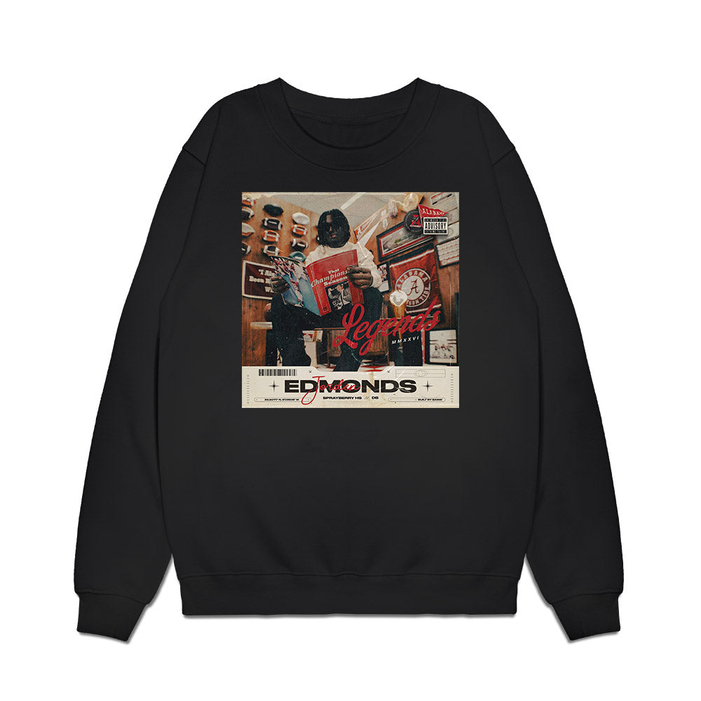Alabama - NCAA Football : Jorden Edmonds - Legends 2026 Premium Crewneck Sweatshirt-0