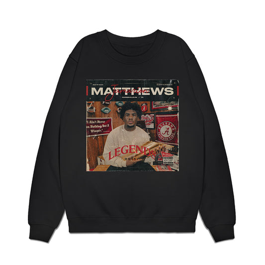 Alabama - NCAA Football : Jamarion Matthews - Legends Graphic 2026 Premium Crewneck Sweatshirt-0