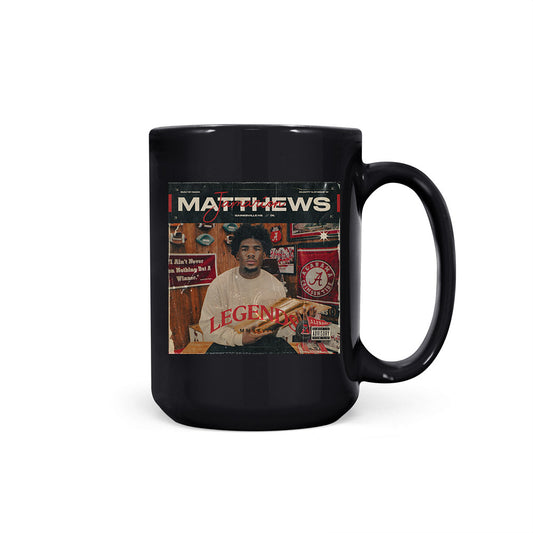 Alabama - NCAA Football : Jamarion Matthews - Legends Graphic 2026 Coffee Mug-0
