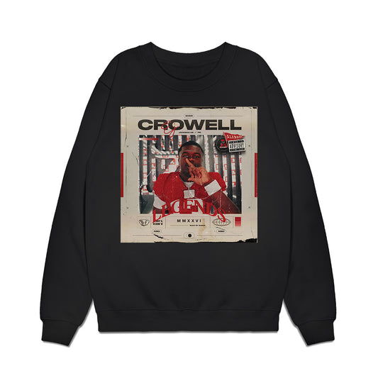 Alabama - NCAA Football : EJ Crowell - Legends Graphic 2026 Premium Crewneck Sweatshirt-0