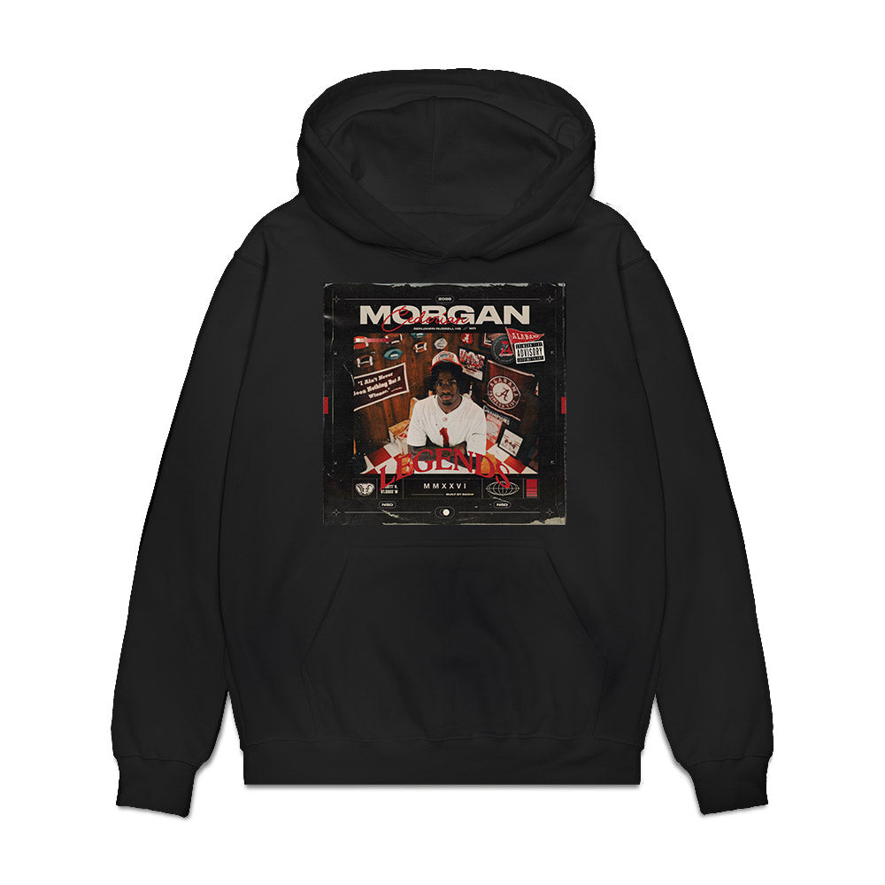 Alabama - NCAA Football : Cederian Morgan - Legends Graphic 2026 Premium Hooded Sweatshirt-0