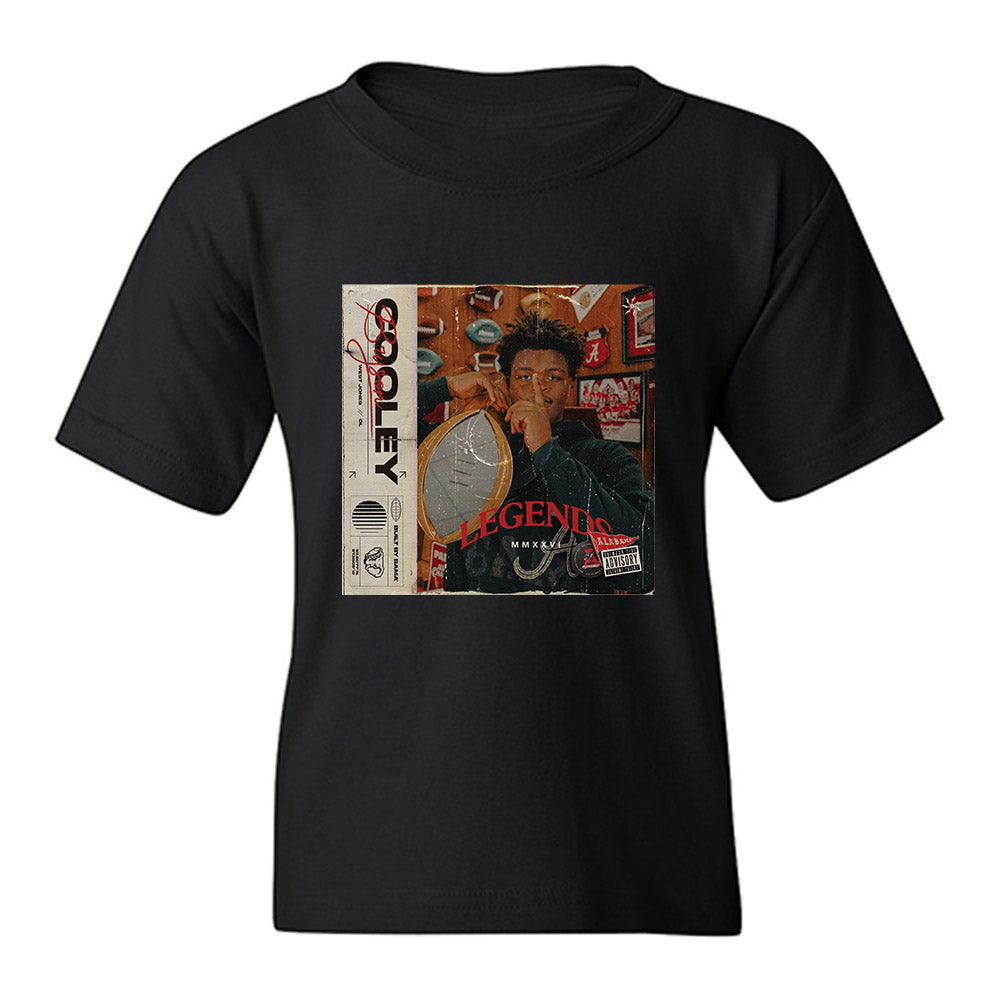 Alabama - NCAA Football : Bryson Cooley - Legends Graphic 2026 Youth T-Shirt-0