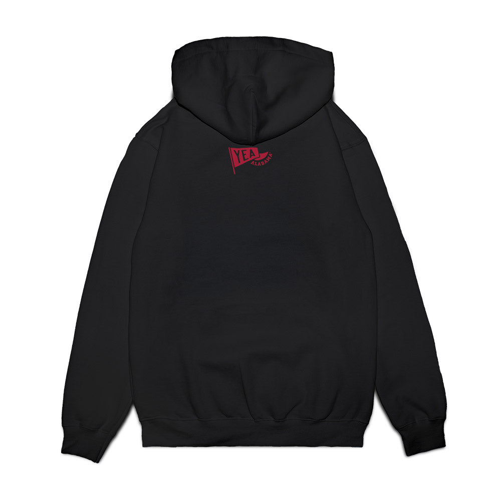 Alabama - NCAA Football : Bear Fretwell - Premium Hooded Sweatshirt-1