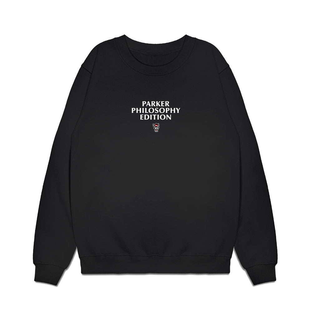 NC State - NCAA Men's Track & Field : Christian Parker - Statement Shirt v2 Premium Crewneck Sweatshirt-0