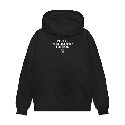 NC State - NCAA Men's Track & Field : Christian Parker - Statement Shirt v2 Premium Hooded Sweatshirt-0