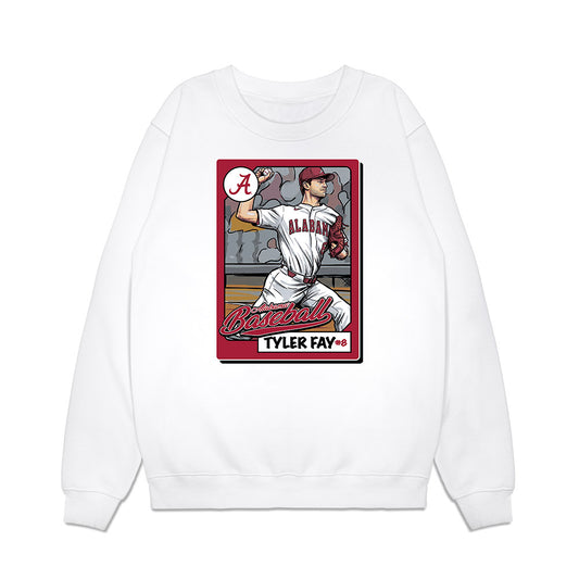 Alabama - NCAA Baseball : Tyler Fay - Premium Crewneck Sweatshirt-0